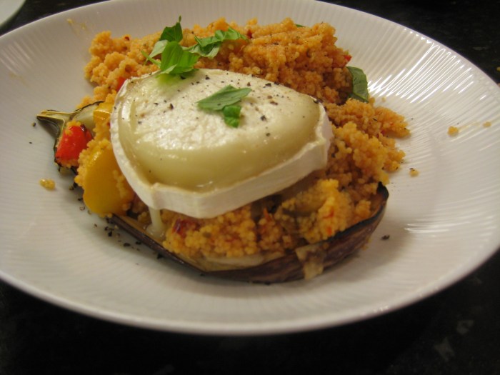 Stuffed Aubergine