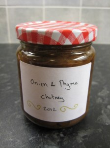 I love gingham lids on my jars - from Lakeland