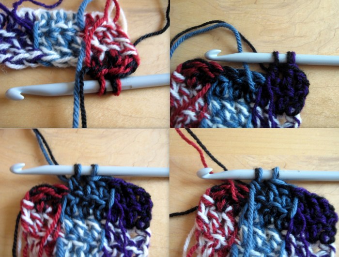 Swapping in the next "acrossways" colour