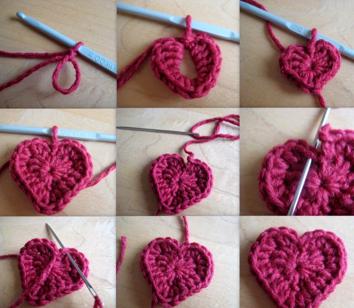 Heart Motif - a free 2 row pattern from Make My Day Creative