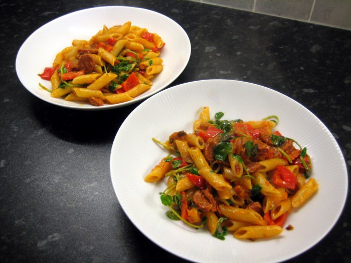 Dinner for two in 10 minutes!