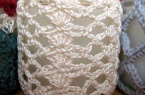 Close up of Shells and Lace pattern