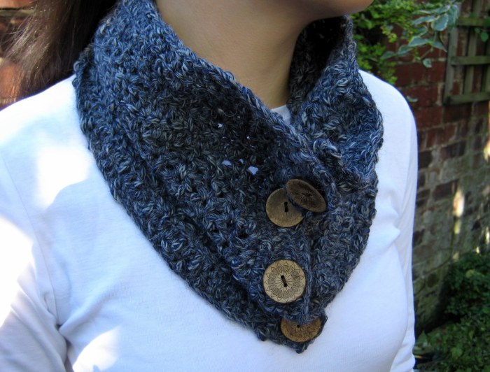 Easy Textured Cowl Pattern