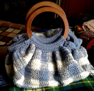 Azshere's Gingham purse