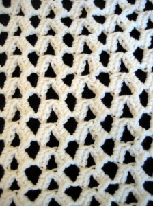 Main body pattern stitch for Avalon top