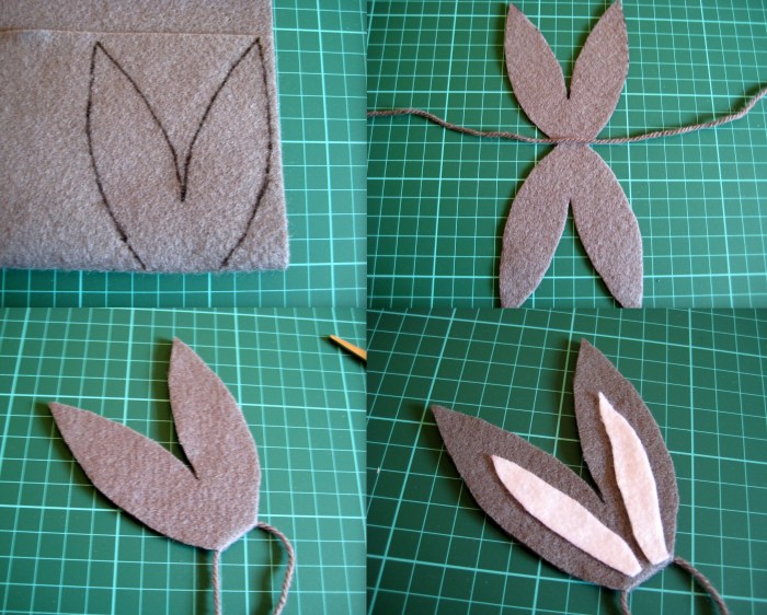 Making bunny ears