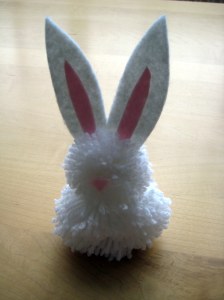 White Easter Bunny project
