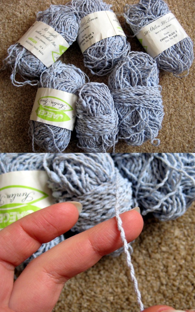 Linen-mix vintage fibre