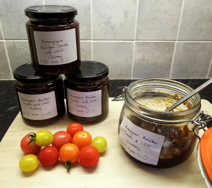 Rainbow Tomato Chutney