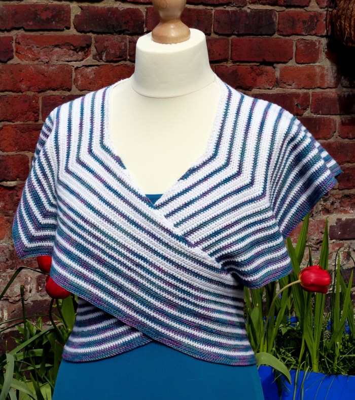 Pacific Rim Crochet Shawl - free pattern from Make My Day Creative