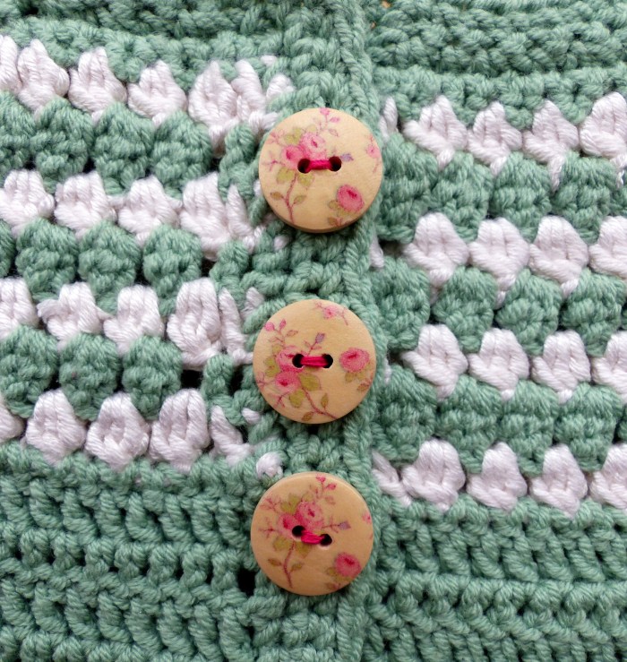 Cluster Yoke Baby Cardigan - a free pattern from Ravelry