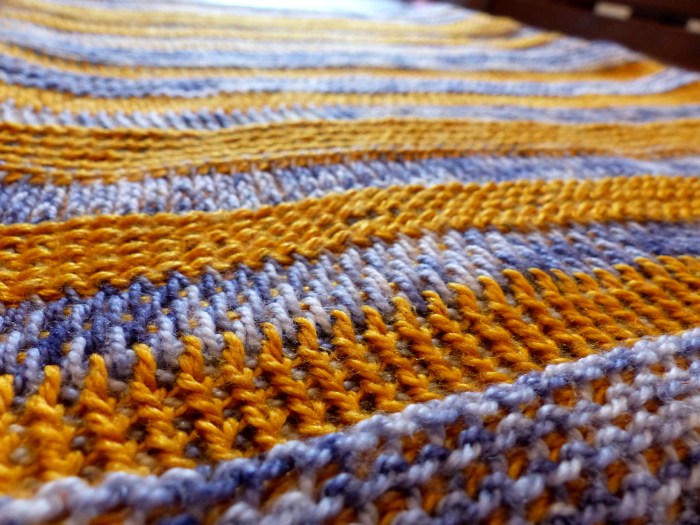 Strata Cowl - free crochet pattern by Make My Day Creative - Tunisian Crochet